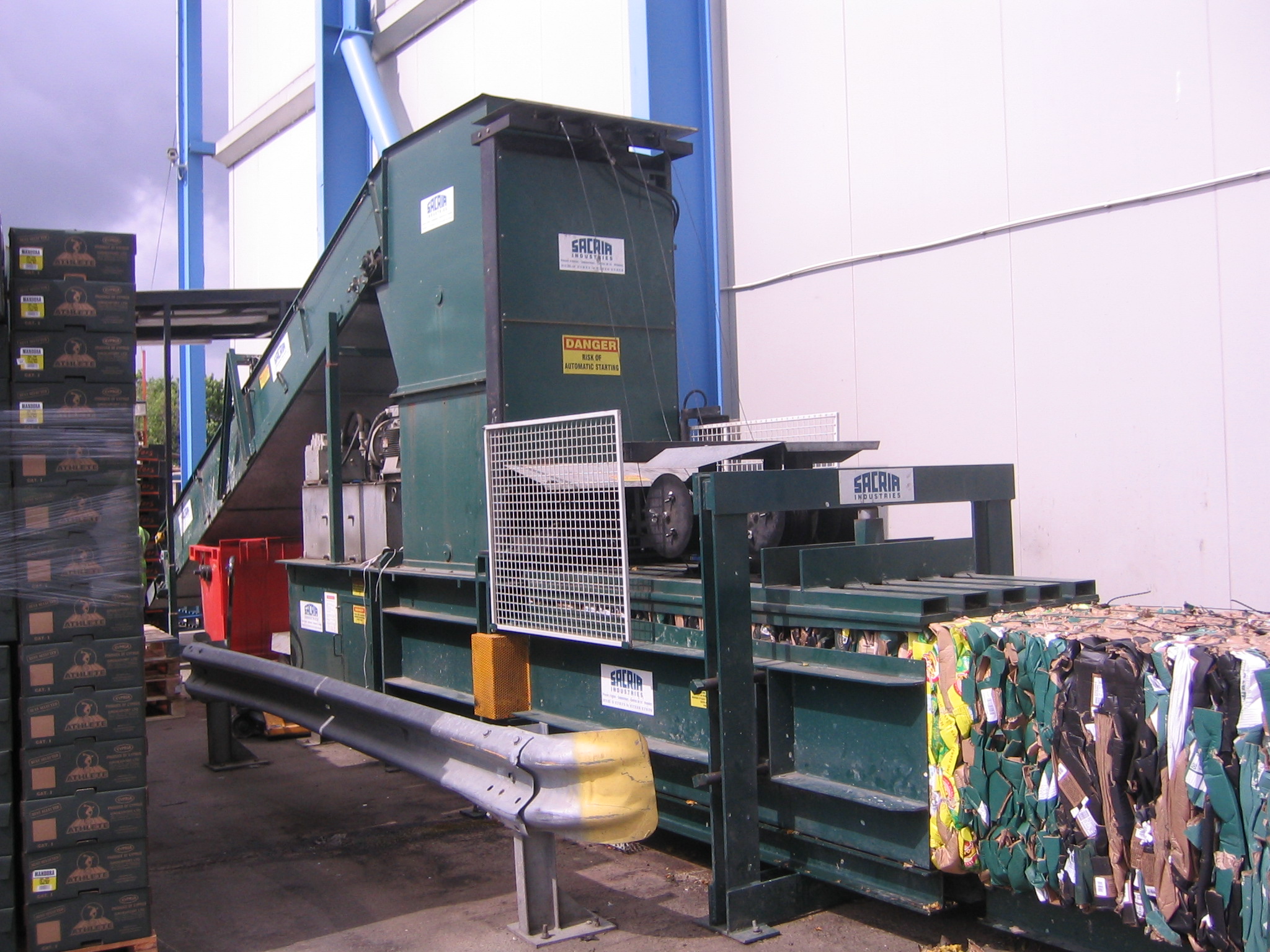 Balers for Cardboard & Plastic